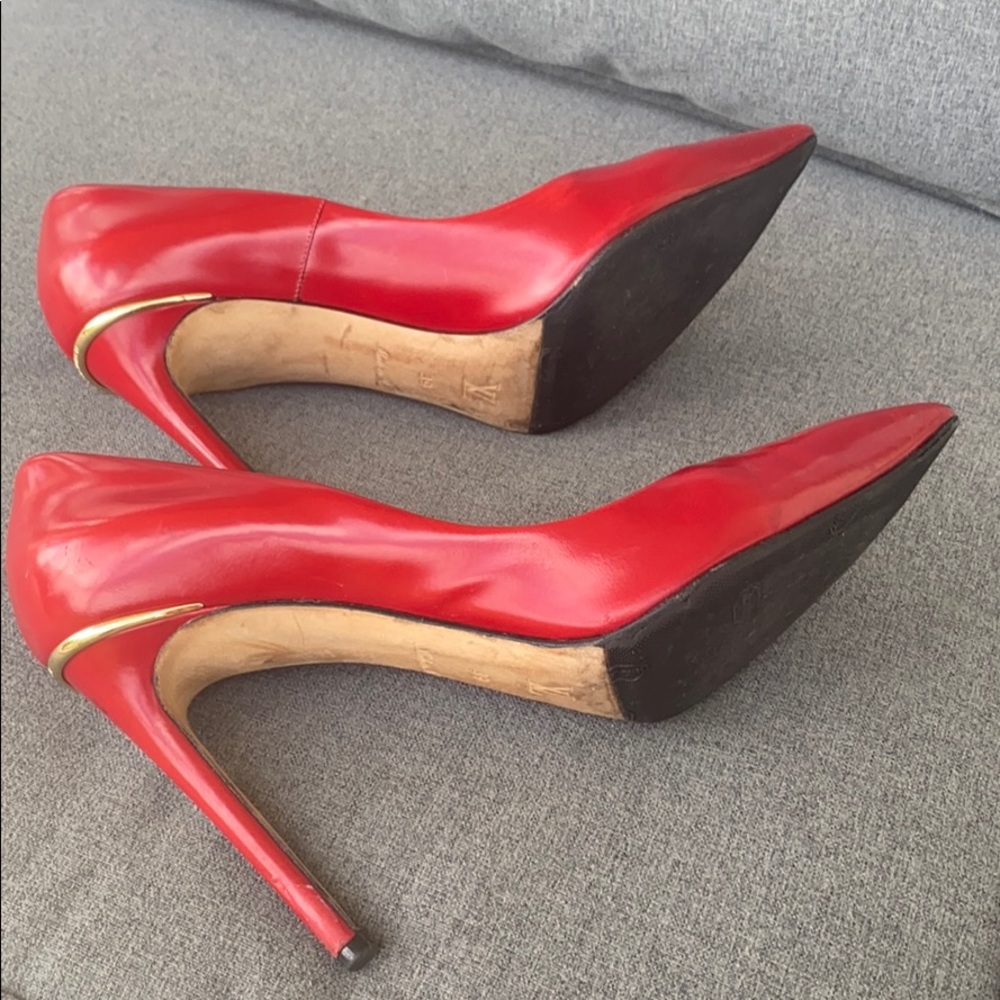 Louis vuitton red pumps sz 39 - Picture 5 of 5